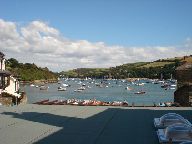 The view from Salcombe Cottage